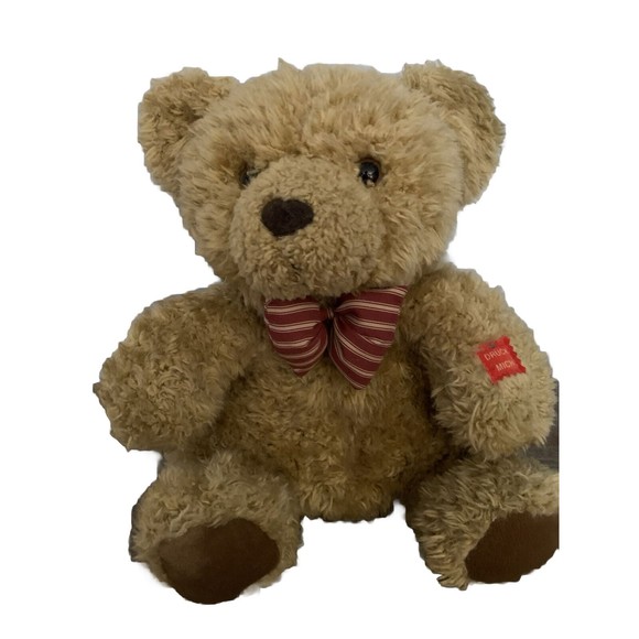 Vtg M. Klein & Co MUSICAL Teddy Bear Pluschel Happy People GmbH Breman Valentine - Picture 2 of 14